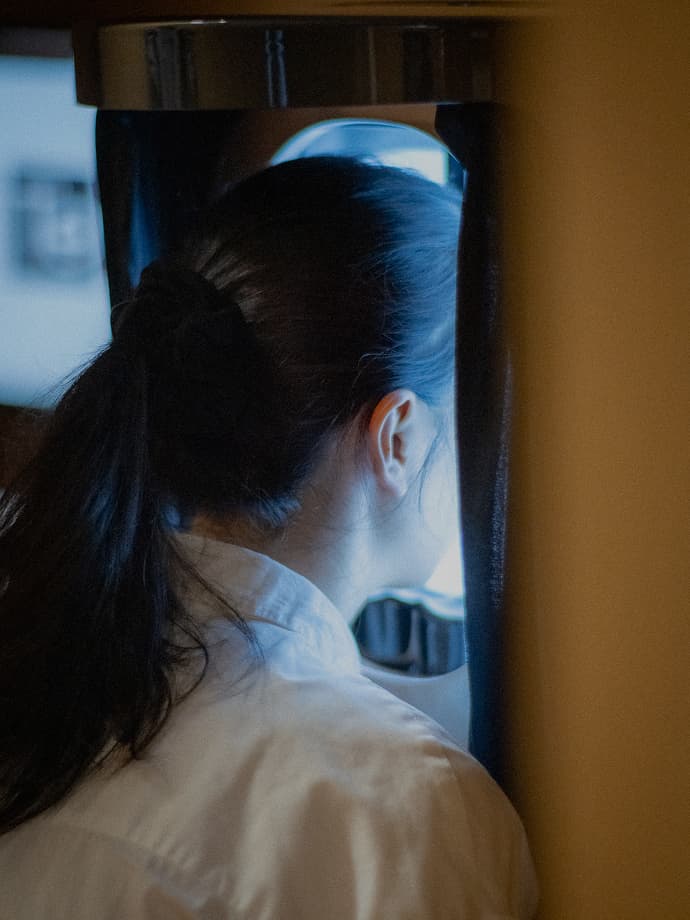 4광원 피부 촬영